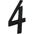thumbnail image 5 of Traditional House Number, #1, 4 Inches, Matte Black by Stone Harbor Hardware, 5 of 10