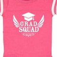 thumbnail image 4 of Inktastic Grad Squad with Graduation Cap and Wings Boys or Girls Baby Bodysuit, 4 of 5
