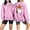 Z2-Pink-frostluinai womens sweatshirts, variant on Frostluinai Women's Halloween Sweatshirt Pumpkin Season Fall Shirt Cozy Soft Print Sweater Crewneck Long Sleeve Thanksgiving Casual Atumn Outdoor Wear S-XXL