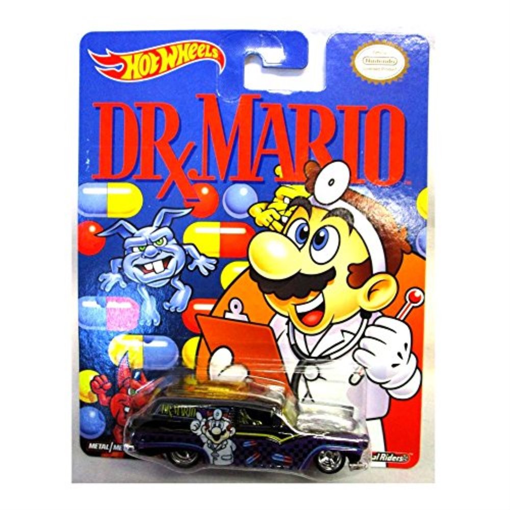 dr mario 8 crate delivery hot wheels real rider rare new