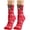Brown, variant on JeashCHAT Women Cute Christmas Vintage Printing Thicker Socks Long Sock Comfortable Socks