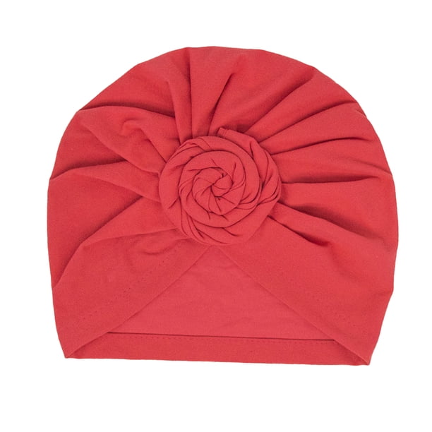 Minnieouse Turbante Nudo Interior Hijab Cruz Color sólido Pañuelo para la cabeza Pañuelo torcido Sombreros Gorras Estilo Pérdida Bonnet Boda Sombreros Melon rojo Minnieouse AP011272-07B
