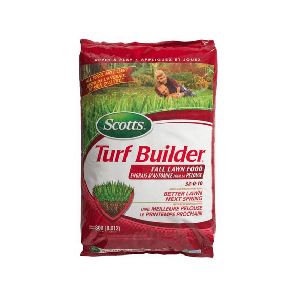 Turf Builder Fall Lawn Food - covers 800 sq. m. + 32-0-10, 23 lb