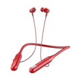 thumbnail image 1 of Auriculares inalámbricos Shaofei Yltra Con gancho para el cuello y memoria Bluetooth 5.2 color rojo, 1 of 5
