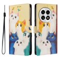 thumbnail image 1 of FOXDOCK Funda Tipo Cartera para OnePlus 13 con Soporte y Correa – Diseño de Patrones Lindos, 1 of 6