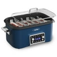 thumbnail image 5 of Heynemo 12-in-1 Digital Slow Cooker, 8QT Multi-Cooker with Adjustable Temp, Timer, Auto Shut-Off, Removable Non-Stick Pot & Dishwasher-Safe Glass Lid, 5 of 13