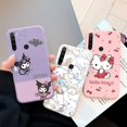 thumbnail image 2 of Bonita funda de teléfono para Xiaomi Redmi Note 8 8T Pro note8 Girl, anticaída, Cinnamoroll Kuromi, Hello Kitty, de silicona, a prueba de golpes, TPU, 2 of 5