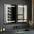 thumbnail image 4 of Lexora Home Bracciano 36" x 32" LED Medicine Cabinet with Defogger, 4 of 6