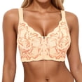 thumbnail image 1 of Brasier Sujetador Push up sin Aros con Cierre Frontal, Realce, Cobertura Lateral, Espalda Suave, Comodidad para Uso Diario. Mediana, 1 of 5