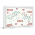 thumbnail image 2 of Marmont Hill Cute Unicorns Framed Wall Art, 24.00" x 1.50", 2 of 6