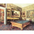thumbnail image 1 of "Billiard Room at Menil-Hubert, Degas - CANVAS OR WALL ART PRINT", 1 of 1