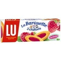 LU Barquette 3 Chatons Framboise (x3 Sachets) 120g