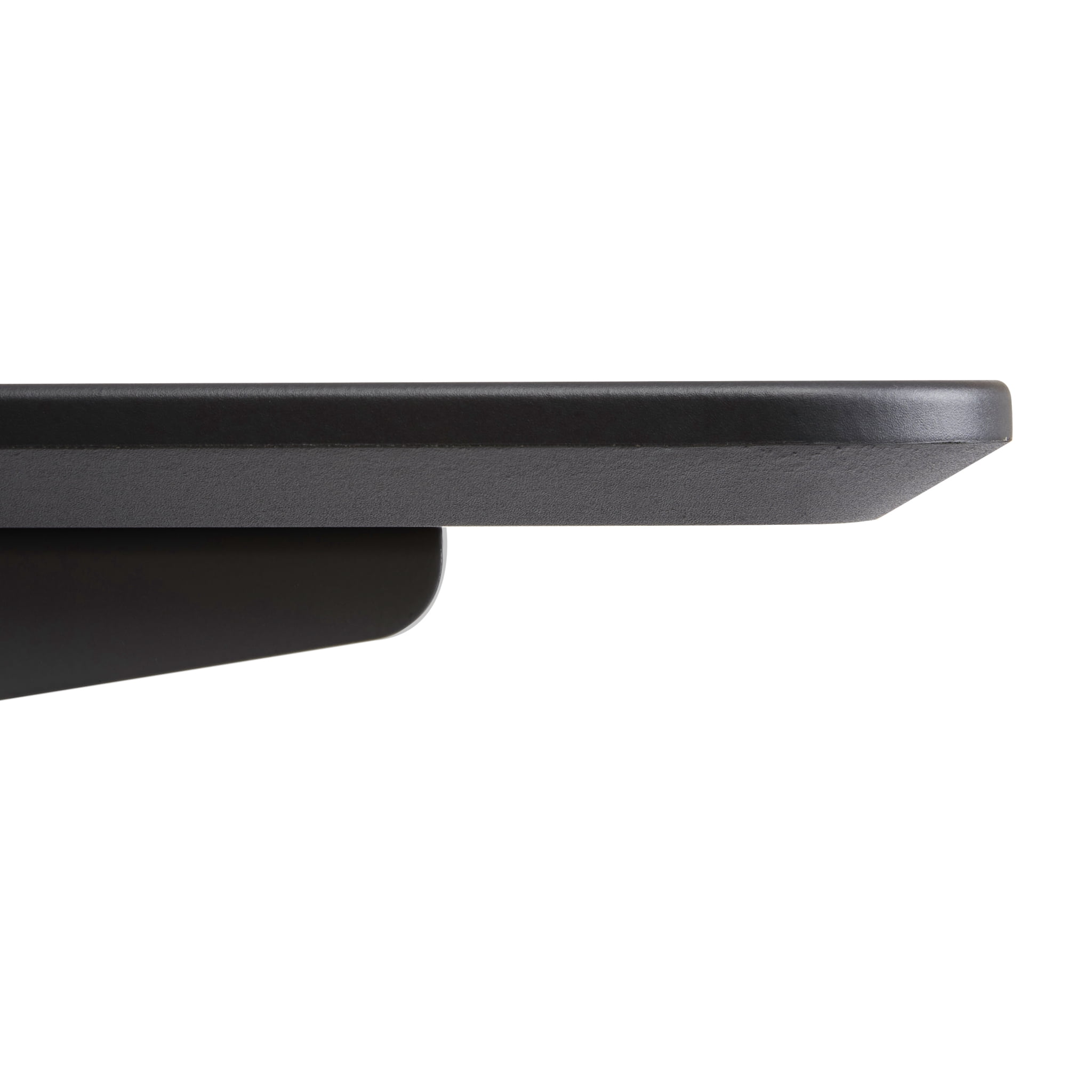 Seville Classics AIRLIFT S3 Electric Height-Adjustable Standing Desk with Ergo Table Top with Beveled Bottom Edges, 54" x 30"