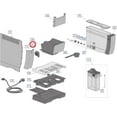 thumbnail image 2 of Hot Water Spout Grip Compatible With Delonghi Drip Coffee Machines, 2 of 2