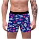 thumbnail image 1 of Calzoncillos tipo bóxer transpirables y ajustados para hombre, cómodos, de poliéster, con esquinas planas., 1 of 8