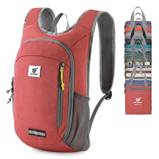 Mochila de senderismo SKYSPER pequeña de 10L para mujeres y hombres