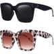 thumbnail image 1 of Gafas de sol TAOTAOQI vintage cuadradas de gran tamaño UV400 para mujer, 1 of 7
