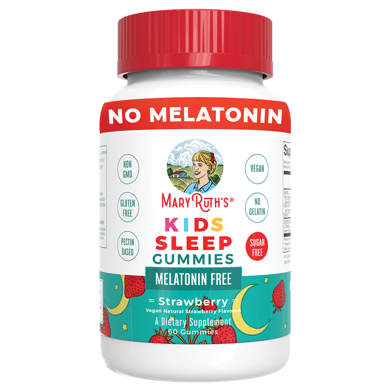 MaryRuth Organics Kids Sleep Gummies LTheanine, Lemon Balm
