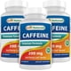 thumbnail image 1 of Best Naturals 3 Pack Caffeine Pills 200mg Tablets - Non Habit - Proven No Crash or Jitters - Total 360 Tablets, 1 of 5