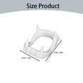 thumbnail image 3 of SuChun Party Photo Booth Props White Teeth Halloween Plastic Teeth For Kids Fun Cosplay Props Party And Trick Or Accessories White, 3 of 5