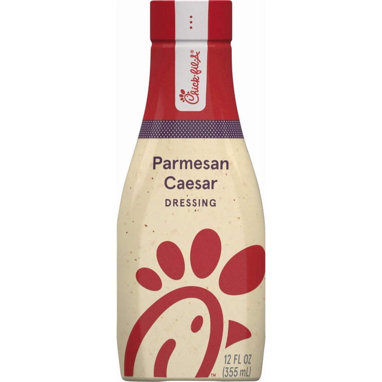 Chick-Fil-A Parmesan Caesar Refrigerated Salad Dressing, 12 Fluid oz  Bottle, Fresh - Walmart.com