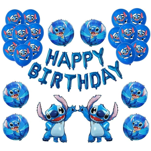 Ballons d'anniversaire Lilo Stitch pour Enfants, Ballons en
