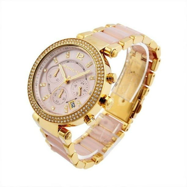 Reloj Michael Kors Parker Mk6326 de acero inoxidable para mujer Walmart en linea