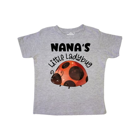 

Inktastic Nana s Little Ladybug Gift Toddler Boy or Toddler Girl T-Shirt