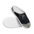 thumbnail image 3 of Lsque Mystical Bull in Fog Pattern Womens Comfort Cotton on Scuff With Memory Foam and Anti-skid Sole Slipper-37/38, 3 of 7