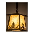 thumbnail image 4 of Meyda Lighting 7'Sq Mountain Pine Mini Pendant, Antique Copper/Ba - 82136, 4 of 4