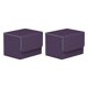 thumbnail image 3 of Vogacara Caja de almacenamiento de tarjetas comerciales con tapa Organizador portátil de PU de gran capacidad Juego Caja coleccionable Contenedor Adultos Type1 NO1 Vogacara CBP255201, 3 of 6