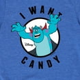 thumbnail image 3 of Monsters Inc - I Want Candy - Toddler And Youth Short Sleeve Graphic T-Shirt, 3 of 5