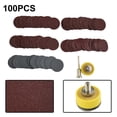 thumbnail image 1 of Set Sanding Discs 1 Sanding Disc Sand Paper Sander W Handle Pack Use, 1 of 8