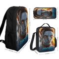 thumbnail image 2 of Avatar 3Pcs Bookbag Sets Backpack with Lunch Bag And Pencil Case for Work Office Travel, 2 of 8