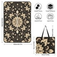 thumbnail image 2 of Colorful Floral Bohemia Waterproof Picnic Blanket with Foldable Zipper, Suitable for Outdoor Use, Suitable for Travel, Camping, Beaches, Parks, Grasslands, Picnic Blanket Accessories, 2 of 8