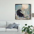 thumbnail image 3 of Trademark Fine Art 'Crow and Moon' Canvas Art by Sue Davis, 3 of 4
