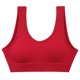thumbnail image 1 of Sujetador deportivo sin aros con espalda cruzada para mujer - Tejido transpirable que absorbe el sudor, tirantes ajustables, tallas M-XL con medidas de contorno de pecho y bajo pecho, 1 of 4