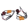 thumbnail image 2 of Anti-Flicker Resistor, 12V 50W 6 Ohm  Long Lifespan 3157A LED Error Free Decoder Simple Installation 2pcs  for Car Headlamp Fog Lamp, 2 of 7