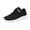 Black, variant on Akiihool Shoes for Girls Toddler Boys & Girls Shoes Kids Sneakers (Black,9-9.5 Years)