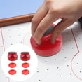 thumbnail image 1 of OUNONA Red Air Hockey Pushers Pucks 1 Set Professional Manufacturing Technology, 1 of 8