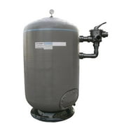 Waterco 22491206101NA 48 in. 88 PSI SMDD1200 Micron Commercial Vertical Sand Filter with 4 in. Bulkhead Connections