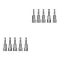 thumbnail image 4 of kurtrusly 5 Pieces Universal Steel Nut Driver Home Garage Woodworking Shank Bit Electric Pneumatic Screwdriver Bits Tools 13x65mm 2Set, 4 of 6