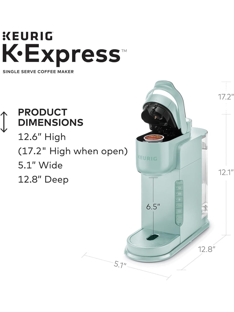 ＊ 日本未発売 KEURIG K-CUP カプセル式 コーヒーメイカー ミント Keurig, Coffee Maker, Mint, Single Serve, 42oz Water Reservoir
