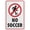 Warning Sign 3, variant on Please Close The Gate Behind You Sign for House Door Office Business Yard,Metal Aluminum Rust Free Sign - 12 X 8, Pre-Drilled Holes, Weather Resistant