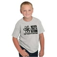 thumbnail image 5 of Never Trust an Atom Science Nerd Geek Crewneck T Shirts Boy Girl Teen Brisco Brands X, 5 of 6