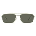 thumbnail image 2 of Omega OM0028-H Full Rim Rectangle Shiny Palladium Sunglasses, 2 of 2