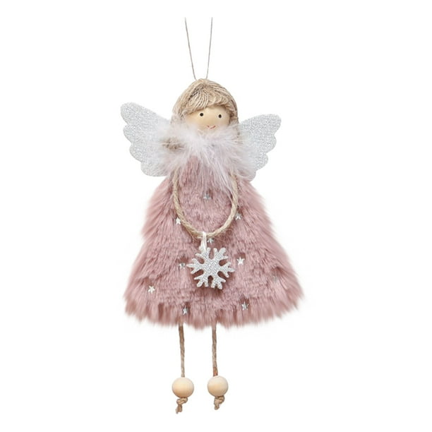 Adornos De Ángeles Muñeca Ángel De Navidad Adornos Colgantes Adornos De Peluche Para El Árbol De Navidad Colgante De Muñeca Ángel Adorable Adornos De Peluche Para Navidad