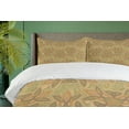 thumbnail image 4 of Ambesonne Retro Duvet Cover Sets, Celtic Pattern Sacred Shapes, 2-King, Khaki and Warm Taupe, 4 of 7