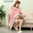 thumbnail image 4 of Versatile Shawl and Nap Blanket for Cozy Winter Warmth Soft Thick Multifunctional Small Throw Sofa Companion, 4 of 8
