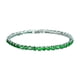 thumbnail image 1 of Pulsera para Mujeres Fuera Pulseras Hielo 4mm Hombres Zirconia Tenis Cadena Pulseras, 1 of 2